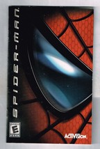 Spiderman PlayStation 2 PS2 MANUAL Only - $4.85