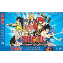 DVD Fairy Tail Ultimate Collection 9 Season TV Series 328 Eps + 2 Movies + 9 Ova - £73.58 GBP