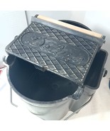 Vintage KOLLER CRAFT DELUXE MOP BUCKET Wringer Wood Rollers black pail m... - $1,382.13 MXN