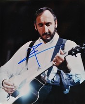 Pete Townshend Signed Photo - The Who - Tommy - Quadrophenia - Roger Daltrey w/ - £254.40 GBP