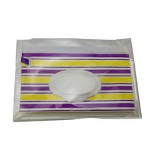 Snap Strap Portable Baby Wet Wipes BoxCases 23*13.5CM purple stripe - £5.75 GBP