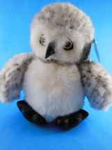 Snowy Owl Purr-Fection Plush by MJC Ollie 9" Mint with Tags BEAUTIFUL! - $10.60