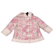 Faded Glory Leopard Print Pink Baby Girl&#39;s Coat Size 18 Months - $37.12 CAD