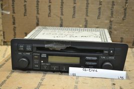 03 Honda Civic Sdn AM FM Stereo Radio Receiver CD 39101S5AA610M1 Player ... - $9.79