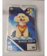 New DC Comics Wonder Woman Pet Halloween Apparel X-Large Costume  - £10.01 GBP