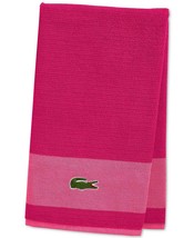 Lacoste Match Cotton Colorblocked Bath Towel -MagnetaT4101230 - £25.39 GBP