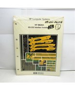 Hewlett Packard HP 98626A RS-232 Interface Installation Manual - €14,97 EUR