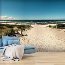 Tiptophomedecor Peel and Stick Beach Wallpaper Wall Mural - Whisper Of The Sea - - £47.95 GBP+