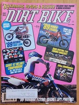 Dirt Bike July 1988 HOT PINK Vintage Motocross Magazine Honda XR CR500 Suzuki DR - £7.10 GBP