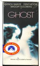 GHOST (vhs) *NEW* Patrick Swayze, Demi Moore, good action, fx &amp; romance, #1 1990 - £5.52 GBP