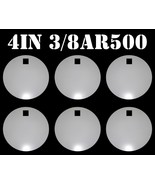 4in. AR500 Shooting Targets - 3/8in. Thk. Rifle Targets - 6pc. Steel Tar... - $91.11 CAD