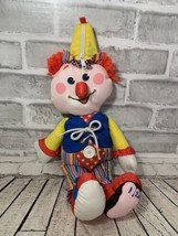 Fisher-Price Buttons &amp; Toes Clown 178 vintage lace-up doll 1984 learn to dress - £7.75 GBP