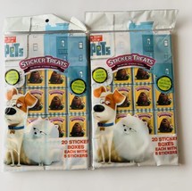 The Secret Life of Pets Sticker Treats Valentine Sticker Packs 20 Boxes - £18.54 GBP