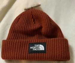NWT THE NORTH FACE MENS SALTY DOG LINED BEANIE BRANDY BROWN - $27.10