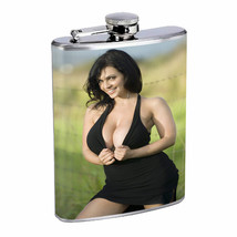 Norwegian Pin Up Girls D10 Flask 8oz Stainless Steel Hip Drinking Whiskey - £11.63 GBP