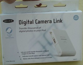 BELKIN Digital Camera Link - For iPods with Dock Connector -  BRAND NEW ... - $19.79