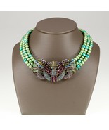 Heidi Daus Beaded Crystal Necklace 15&quot;-19&quot; Long - $4,562.42 MXN