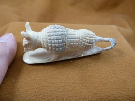 (Armad-9) Armadillo desert dillo of shed ANTLER figurine Bali detailed e... - $84.14