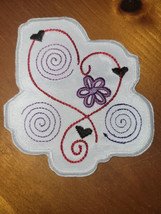 Heart 4 - Love and Valentines - Iron on Patch  10839 - $7.85