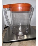 Mr Coffee Iced Tea Maker 3 Quart Replacement Red/Orange Oval Pitcher Onl... - $44.54