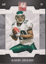 DeSean Jackson 2009 Donruss Elite #75 Philadelphia Eagles Football Card NFL - £1.45 GBP