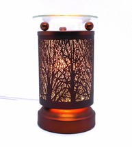 The Gel Candle Company Forest Tree Bronze Touch Activation Warmer for Oils with  - £13.08 GBP