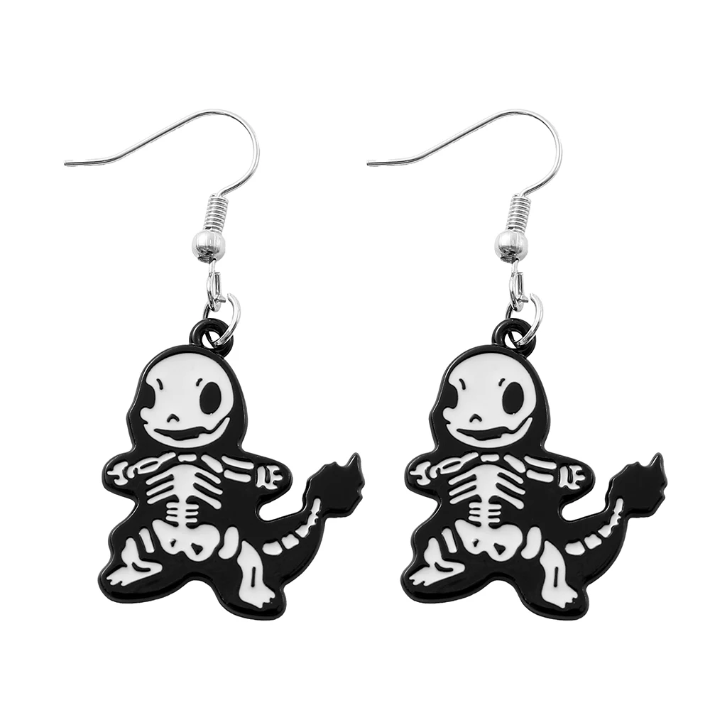 Anime Pokemon Metal Pendant Necklace Cute Figure Pikachu Squirtle -Earrings - $3.60