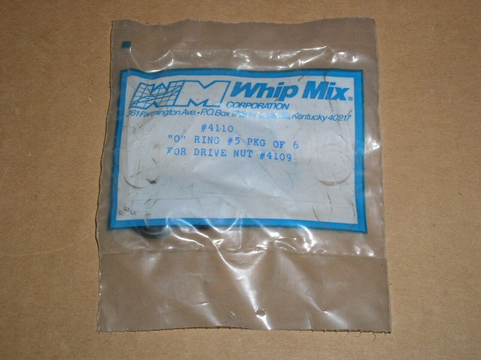 Whip Mix O Rings Dental Lab #4109 Sealed Package Of 6 - $12.99