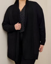 Torrid Super Soft Black Dolman Sleeve Open Style Cardigan Plus Size 4X-26 - £27.56 GBP