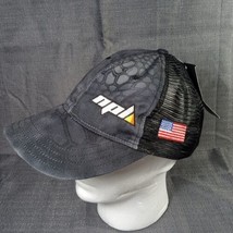 Kryptek Gray Camo USA Flag &amp; NPL Logo Adjustable Baseball Cap Hat - New ... - £15.91 GBP
