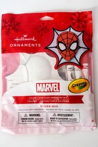 Hallmark Spider-man Color Your Own Ornament - Crayola Kit - Marvel Avengers - £7.88 GBP