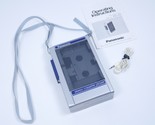 Panasonic RQ-J52 Stereo Cassette Player with Lanyard, Manual &amp; Earphone - £47.70 GBP