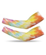 Mondxflaur Tie Dye Cooling Arm Sleeves Cover UV Sun Protection for Men W... - £12.08 GBP