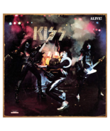 KISS BAND - "Alive" Album Cover Heavy Gauge Metal Sign - $38.56