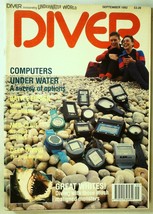 Diver Magazine September 1992 mbox3013/b Computers Under Water - £3.68 GBP