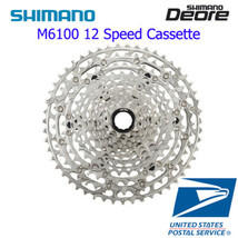 Shimano Deore CS-M6100 12 Speed 51T Hyperglide Micro Spline Cassette MTB - $1,188.39 MXN