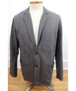 McNeal L Gray Whale Watching Cane Blazer Sport Coat Jacket 100% Cotton - £19.61 GBP