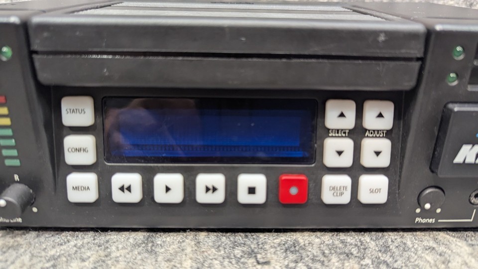 AJA Ki Pro-R0 Portable Recorder w/ Storage Drive *No Power Supply* - Powers On Item image 4
