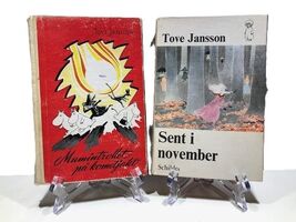 Tove Jansson, two Moomin books from 1956 and 1970 - $138.60