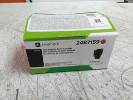 New Lexmark 24B7159 Magenta Toner Cartridge Damaged Box - $84.15
