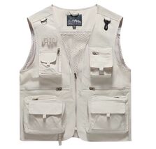 Outdoor Fishing &amp; Photography Vest – Multi-Pocket Lightweight Utility Wa... - $29.00