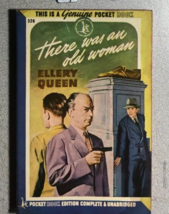 THERE WAS AN OLD WOMAN by Ellery Queen (1946) Pocket Books mystery paperback - £11.73 GBP