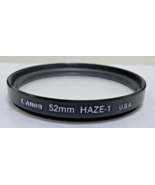 Canon 52mm Haze-1 USA Clear Filter for Canon, Nikon Sigma, Tamron, Sony ... - £6.68 GBP