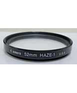 Canon 52mm Haze-1 USA Clear Filter for Canon, Nikon Sigma, Tamron, Sony ... - $8.54