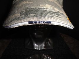 USMC Camo Baseball Cap and Alum Nickel Chrome Plated Ashtray 7" Diameter NEW image 7