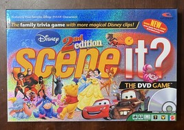 Disney Scene It 2nd Edition DVD Trivia Board Game by Mattel 2007 100% CO... - $27.19