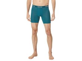 Calvin Klein Ultra Soft Modal Boxer Briefs Atlantic Deep Green-Small - $17.77