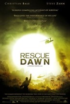 RESCUE DAWN - 27&quot;x40&quot; D/S Original Movie Poster One Sheet Christian Bale 2007 We - £15.65 GBP