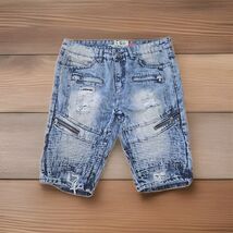 GS-115 Denim Distressed Jean Shorts Mens Size 32 P1 - $22.76