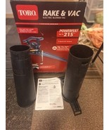 Upper &amp; Lower Vacuum Tubes For Model 51617 &amp; 51618 Toro Rake &amp; Vac Eltc ... - $462.20 MXN